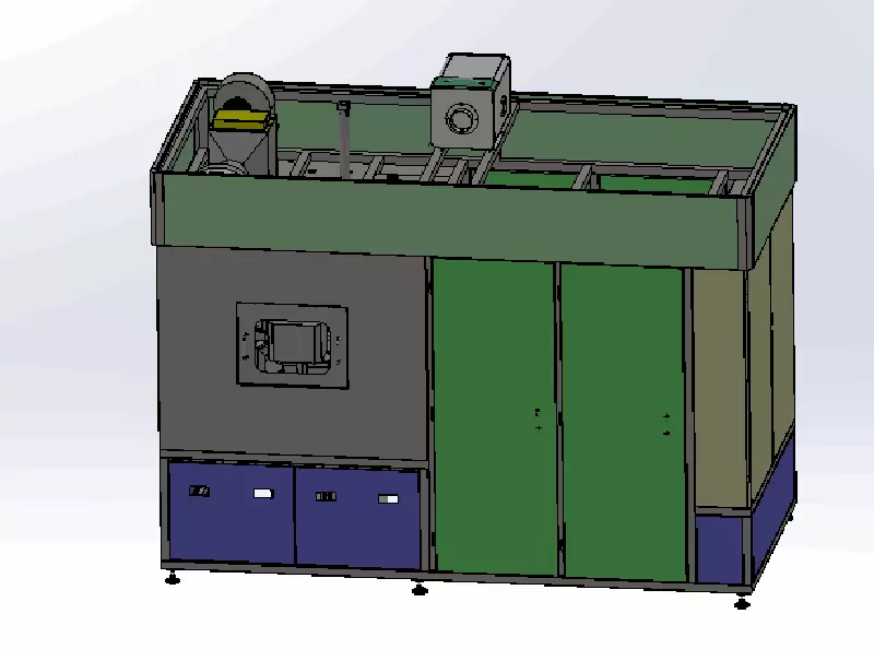全自动多工位旋转喷淋清洗机