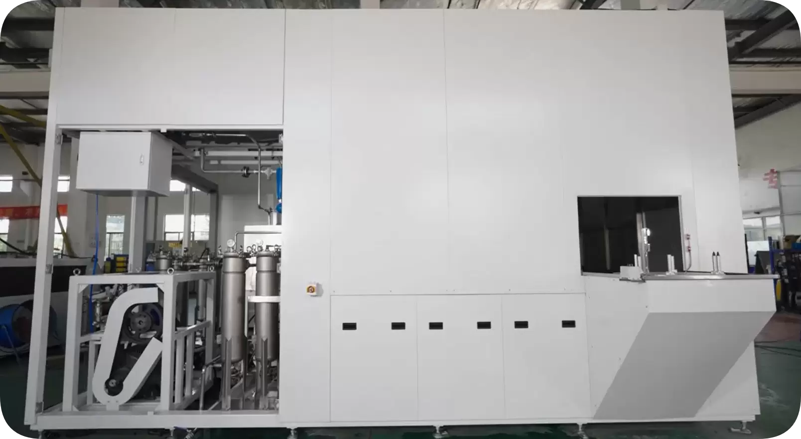 全自动高压去毛刺清洗设备